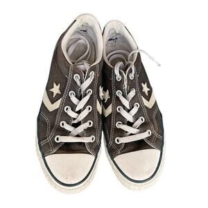 CONVERSE CONS thrashed trashed grunge Streetwear sneakers men’s sz 4 woman sz 6